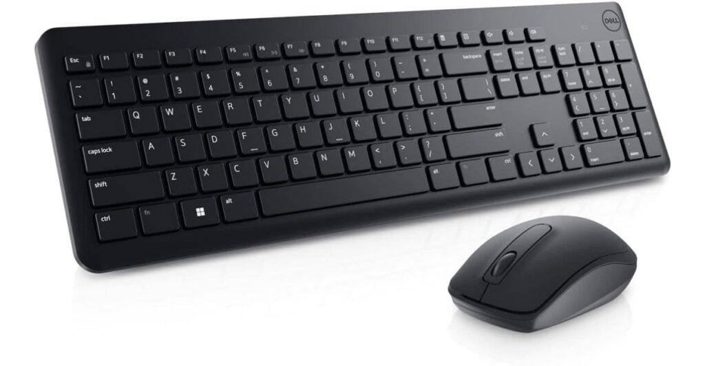 kit teclado e mouse sem fio dell km3322w
