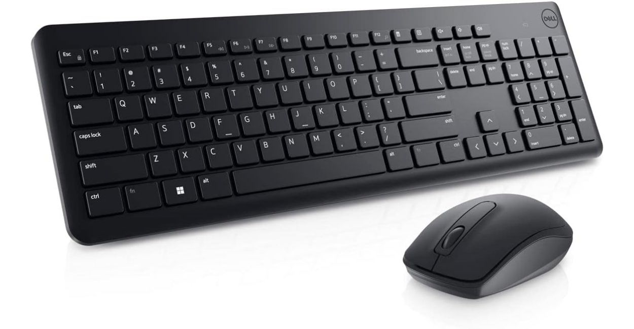kit teclado e mouse sem fio dell km3322w