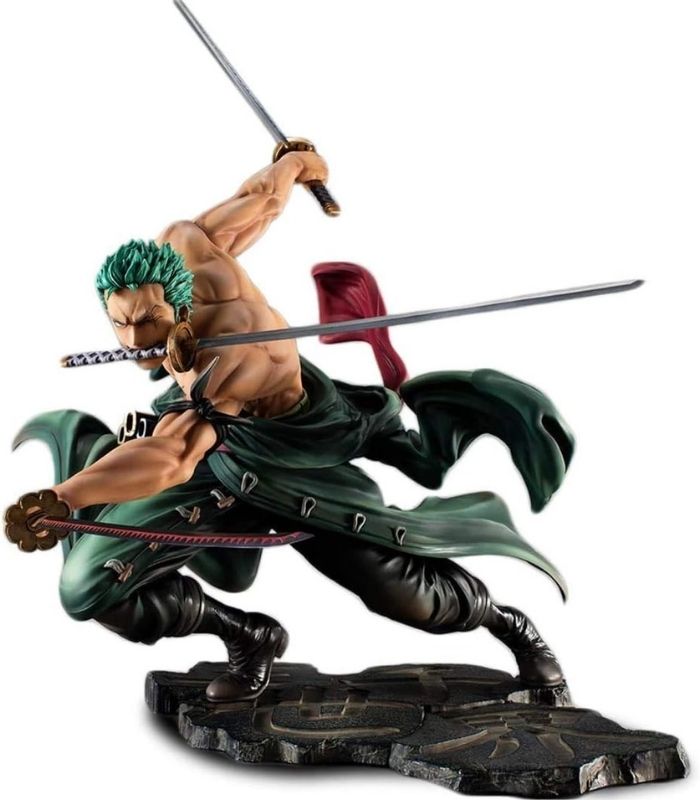 top 5 action figures de animes mais vendidos na Amazon: Zoro Roronoa One Piece