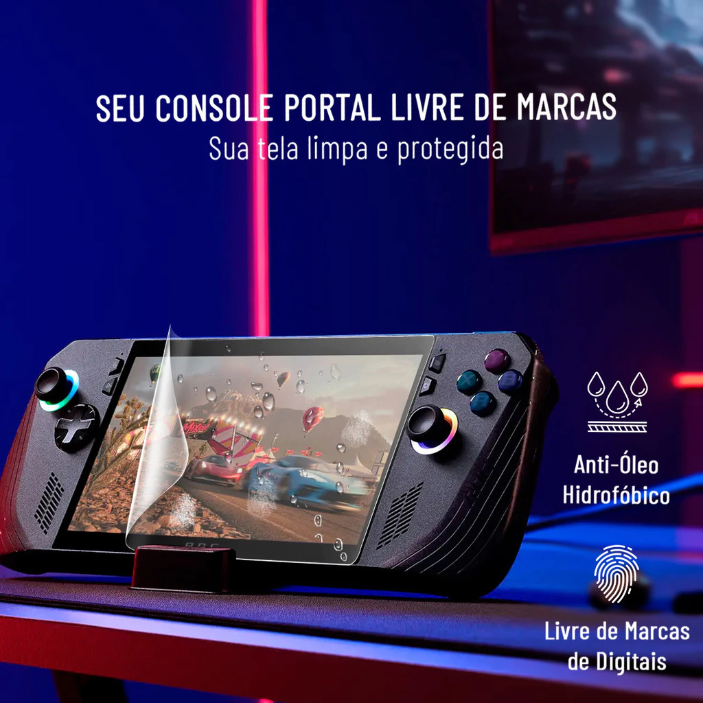 imagem Pelicula Gamer Hidrogel Asus Rog Ally X
