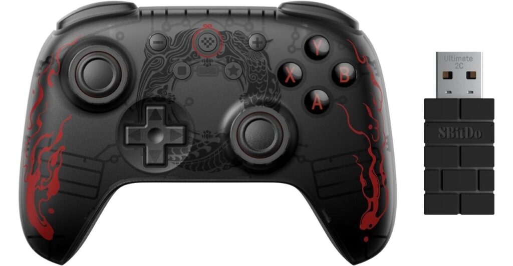 imagem do controle 8bitdo ultimate 2c
