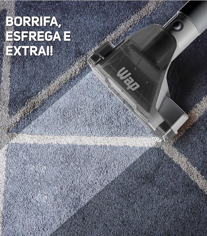 imagem extratora wap w3 borrifa esfrega extrai