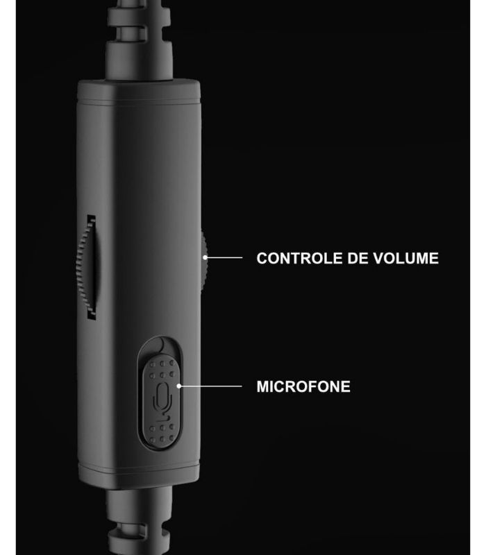 fone havit h2002d falante 53mm detalhe