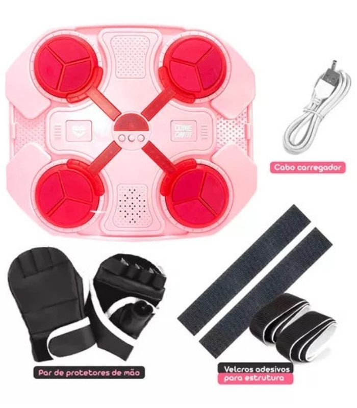 imagem maquina de boxe bluetooth sincronizada smartphone