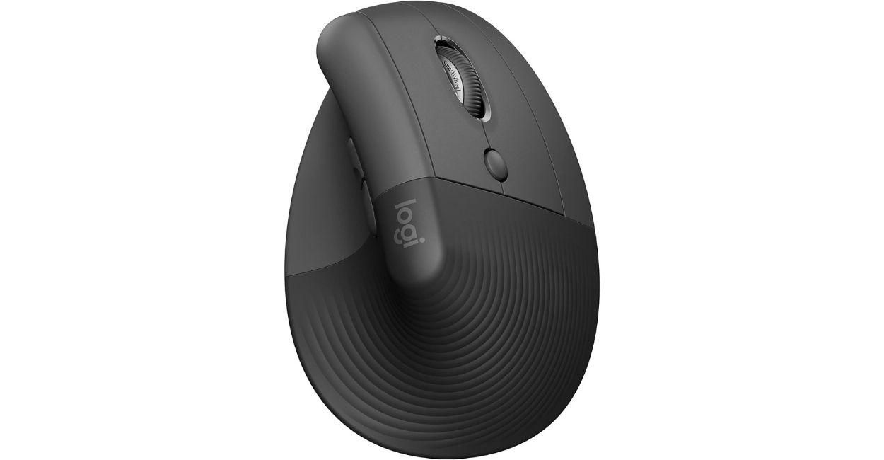 imagem mouse logitech lift vertical ergonomico sem fio.