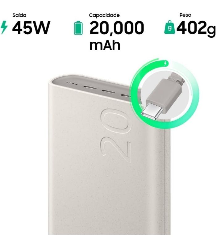 imagem power-bank-20000mah-carregamento-45w-detalhe