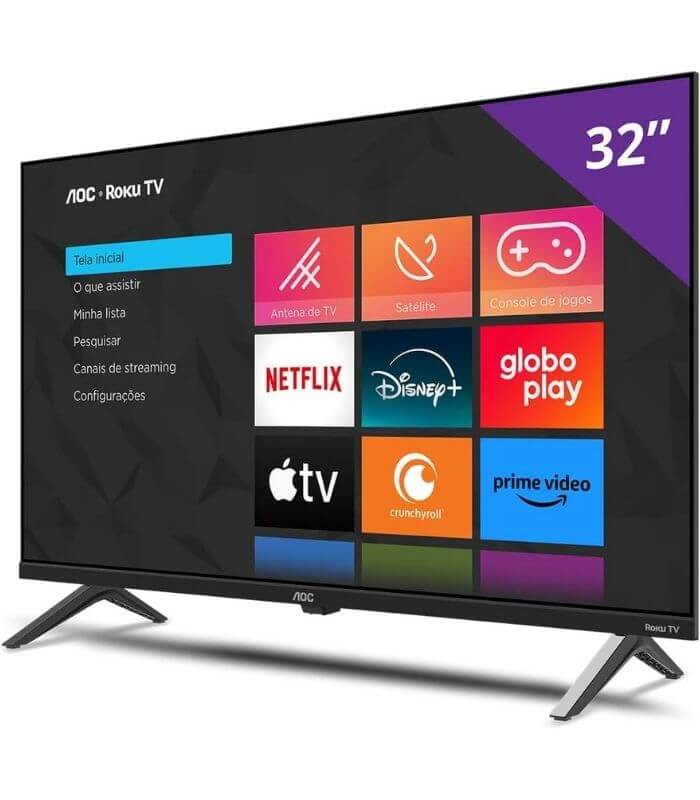 imagem-tv-aoc-32-roku-tv-interface-home