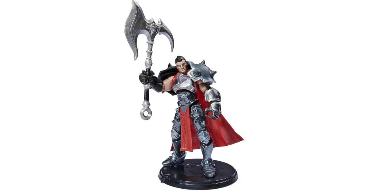 Review Darius Action Figure League of Legends: Um Guerreiro Imponente em Miniatura 1 action figure Darius League of Legends armadura machado base