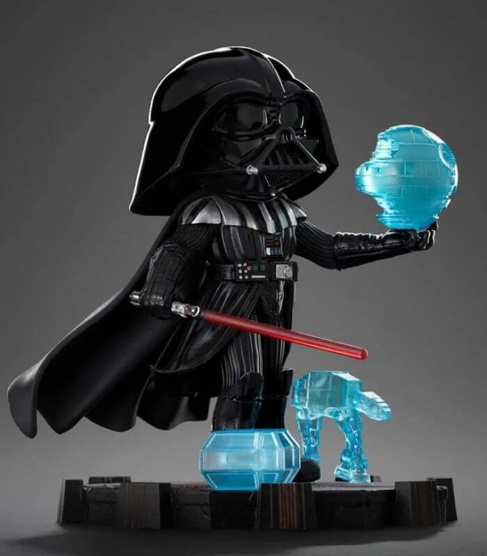 estátua Darth Vader MiniCo Star Wars Estrela da Morte