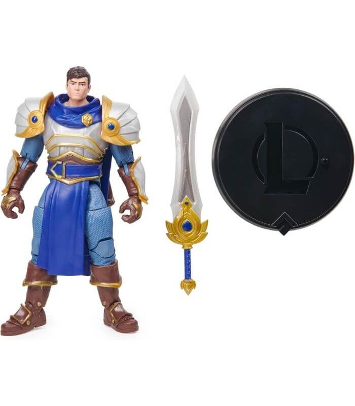 imagem Garen Action Figure e seus acessorios