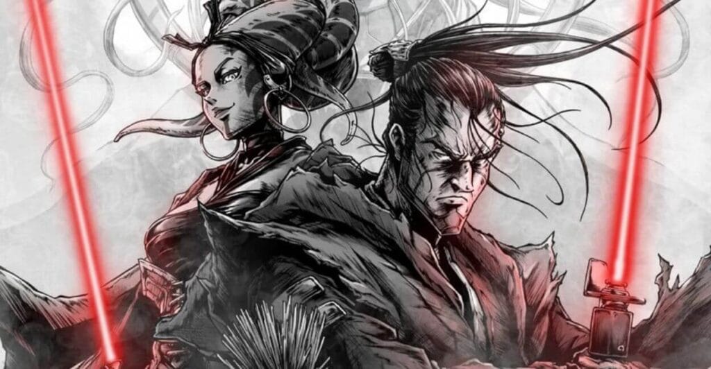 tar Wars Visions Volume 3 arte personagens sabre de luz