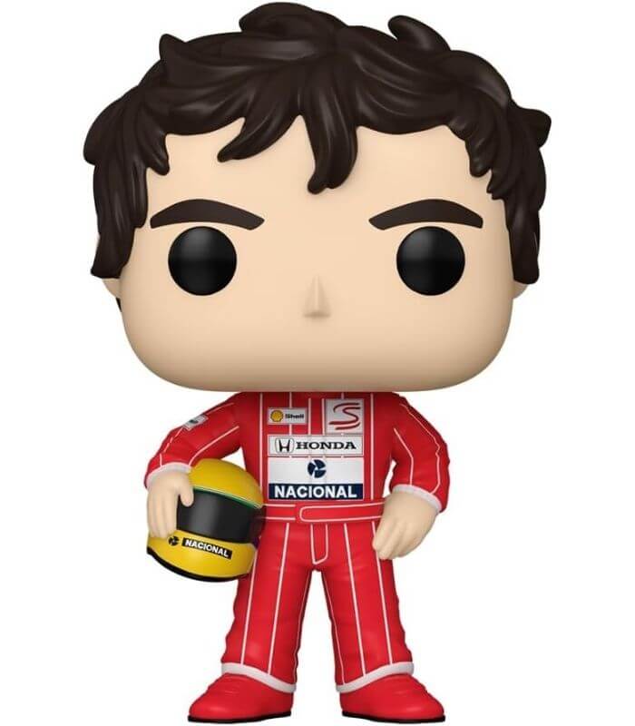 Funko Pop Ayrton Senna Fórmula 1 macacão capacete