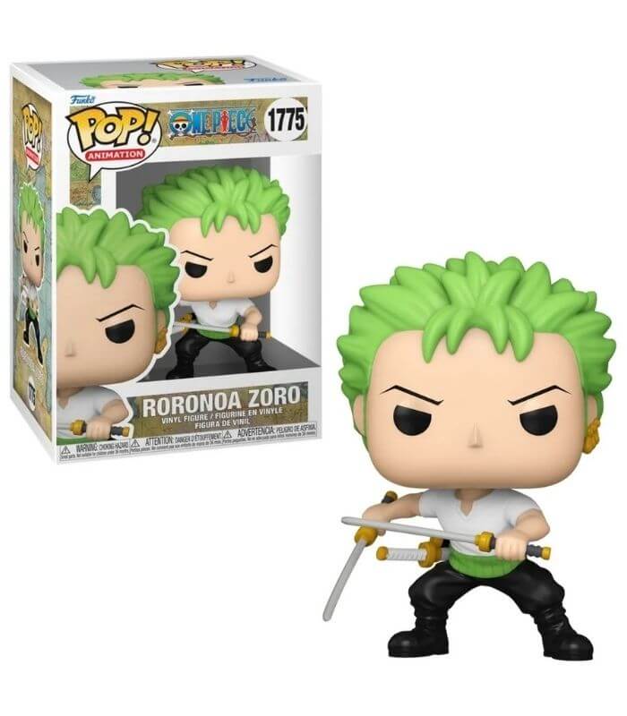 Funko Pop Zoro One Piece número 1775 com caixa