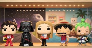Top 5 Funko Pop mais vendidos Ayrton Senna Darth Vader Rachel Luffy Zoro