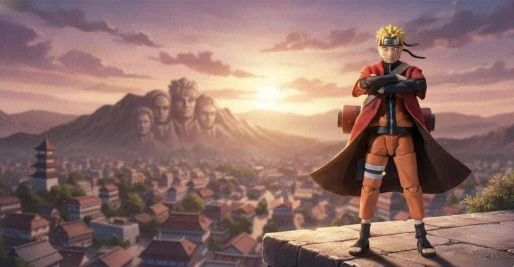 action figure Naruto Uzumaki Sage Mode SH Figuarts Konoha