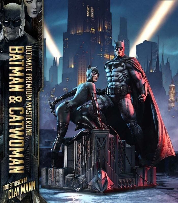 Estátua Batman and Catwoman: A Prime 1 Studio Lança Diorama de Casal Inédito! 1 Estátua Batman and Catwoman : diorama Batman e Catwoman Ultimate Premium Masterline Clay Mann