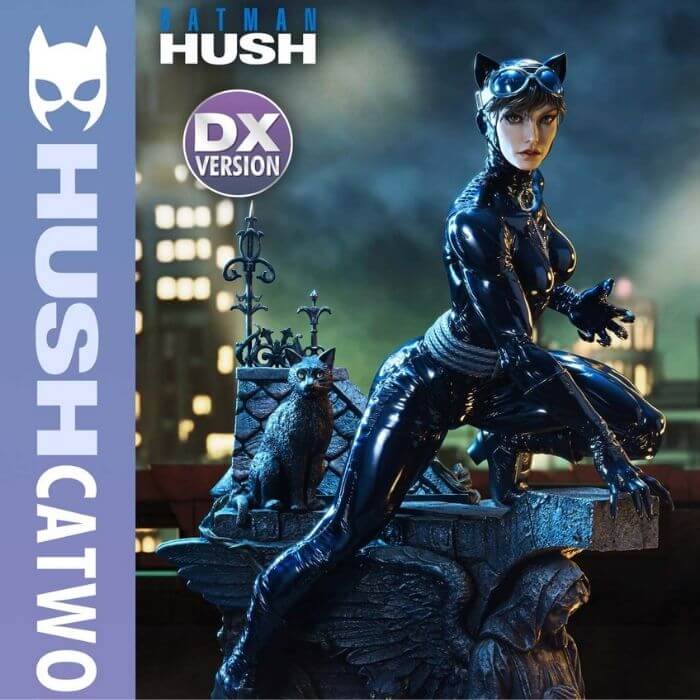 Selina Kyle SEM MÁSCARA? Veja a Estátua Catwoman DX da Prime 1 Studio! 1 estátua Catwoman Hush Mulher Gato Batman DX Version Prime 1 Studio
