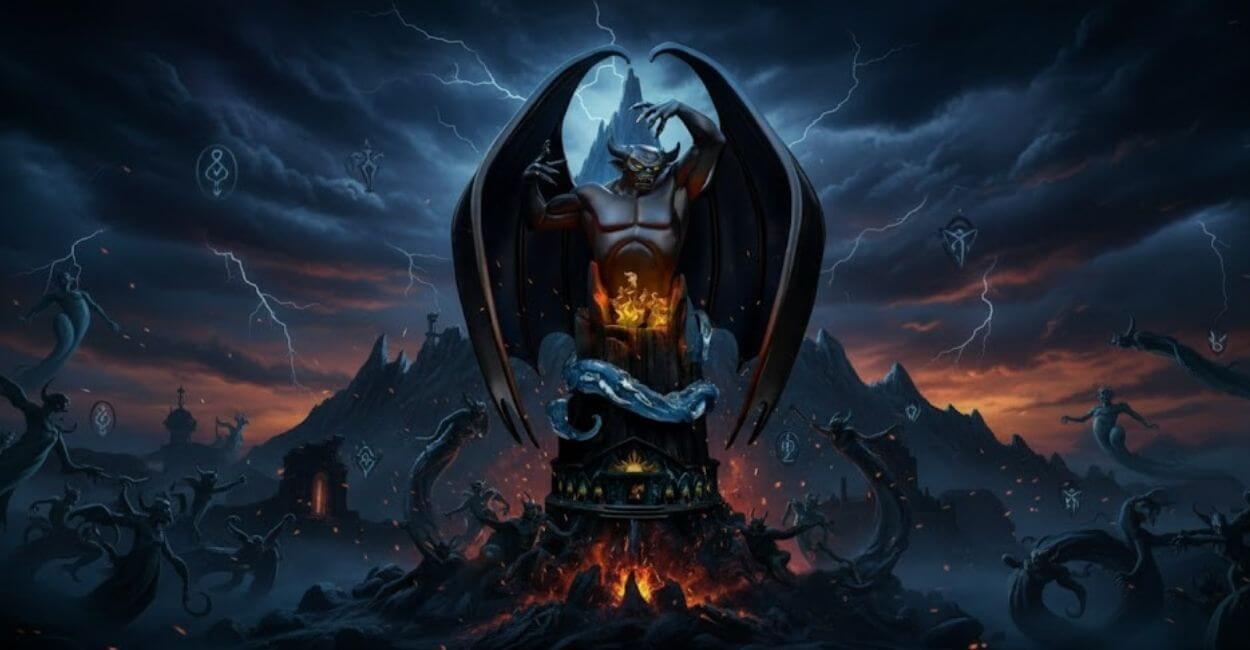 A Estátua Chernabog Deluxe da Iron Studios Traz o Senhor das Trevas de Fantasia! 1 estátua Chernabog Fantasia Deluxe Art Scale 1/10