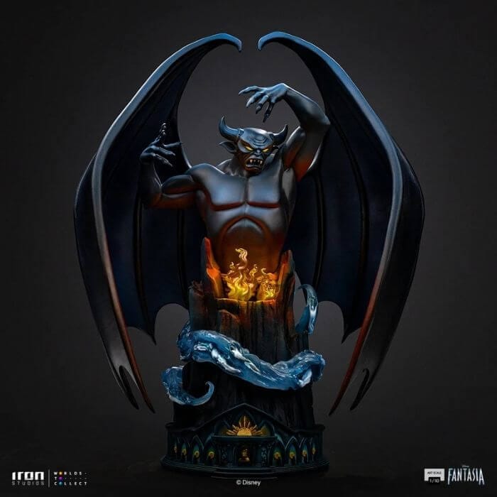 A Estátua Chernabog Deluxe da Iron Studios Traz o Senhor das Trevas de Fantasia! 2 estátua Chernabog Fantasia Deluxe Art Scale 1/10