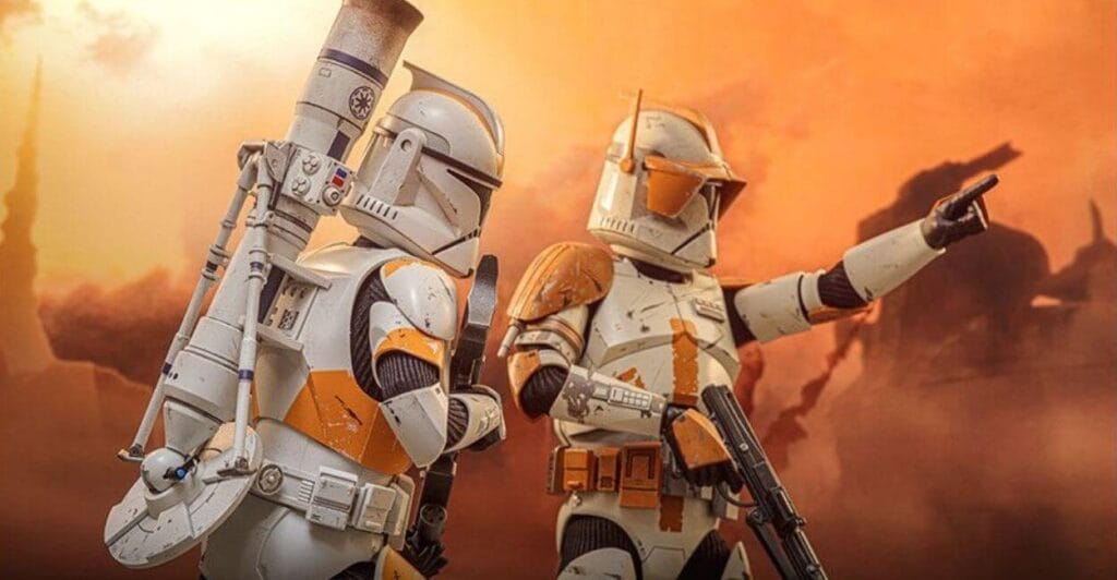 figura Clone Trooper 212th Attack Battalion Star Wars Deluxe 1/6th