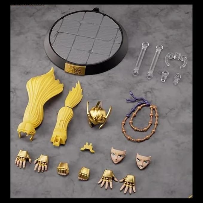 acessórios Mu de Áries Saint Seiya BLOKEES ChampionClass - Action Figure Mu de Áries Blokees